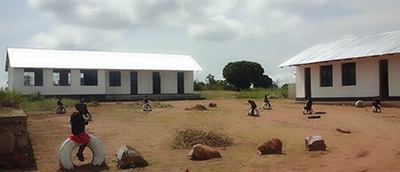 New classroom at Vision Complex School